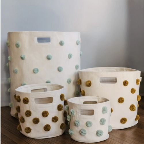 Pehr Pom Pom Hamper - Sea