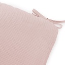 Protector de Cuna Algodón - Honeycomb Mauve Pink