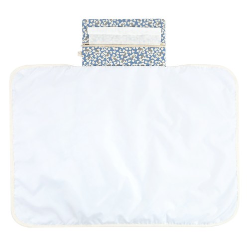 Nobodinoz Waterproof Changing Pad Mozart - Blue Yumiko
