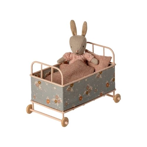 Maileg Cot Bed Micro - Powder