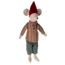 Maileg Christmas Mouse Medium - Boy