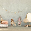 Maileg Bunny Size 2 Classic Ballet Suit &amp; Skirt - Rose