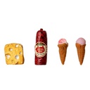 Maileg Metal Fridge, Mouse - Off white