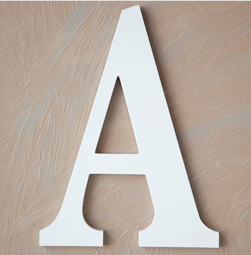 Letras MDF 25 CM